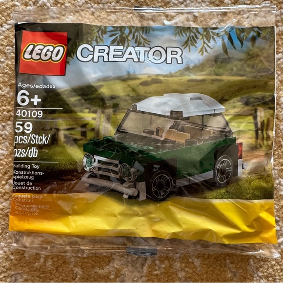 4 Unopened Lego Polybags: Helicopter, Joker, Plane & RARE Mini Cooper - Picture 8 of 9